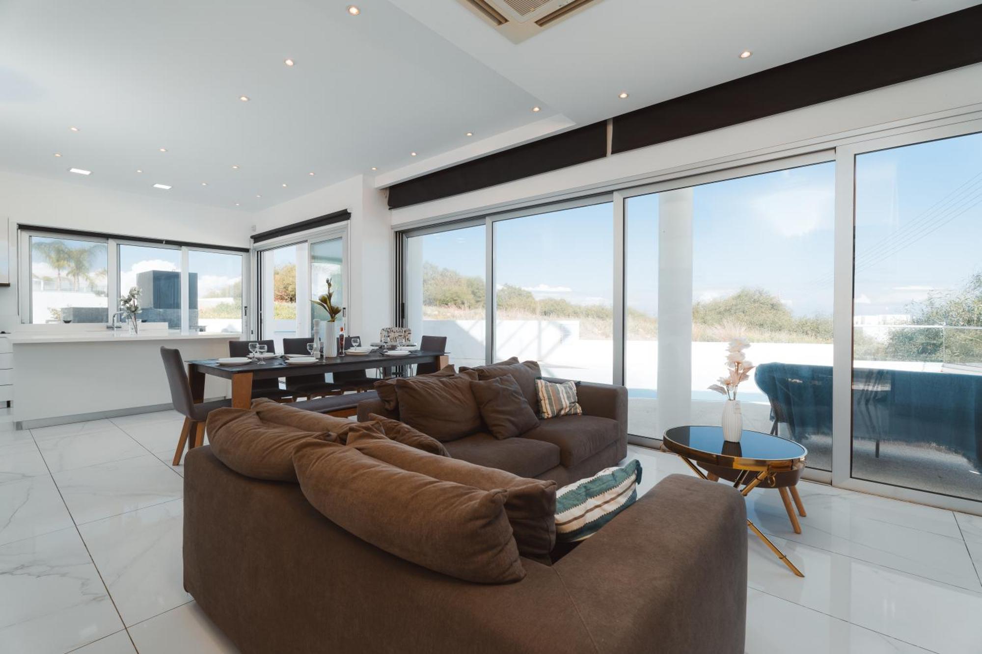 Seaside Luxury Villa Paralimni Exterior foto