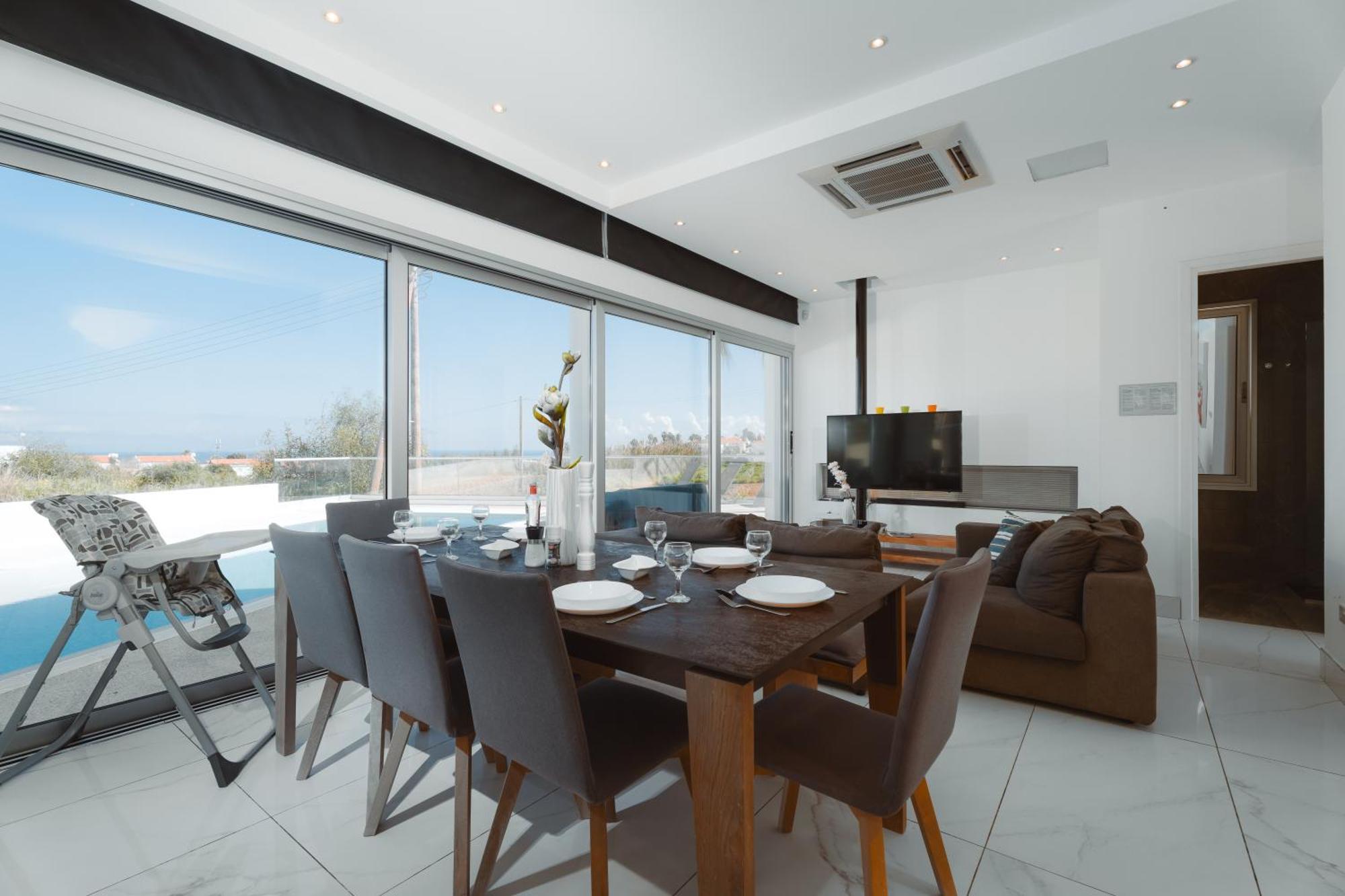 Seaside Luxury Villa Paralimni Exterior foto