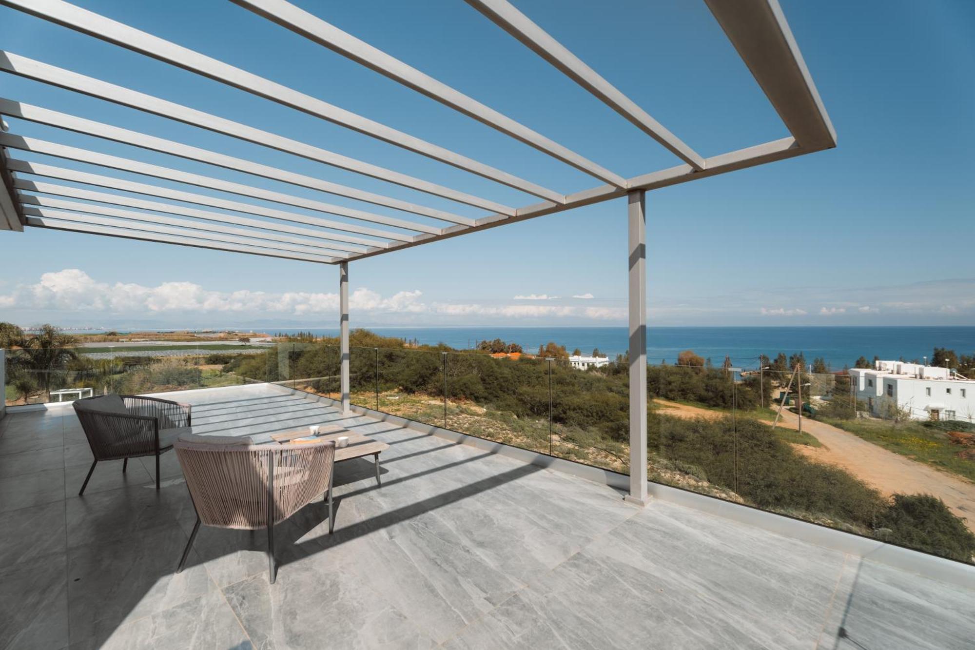 Seaside Luxury Villa Paralimni Exterior foto